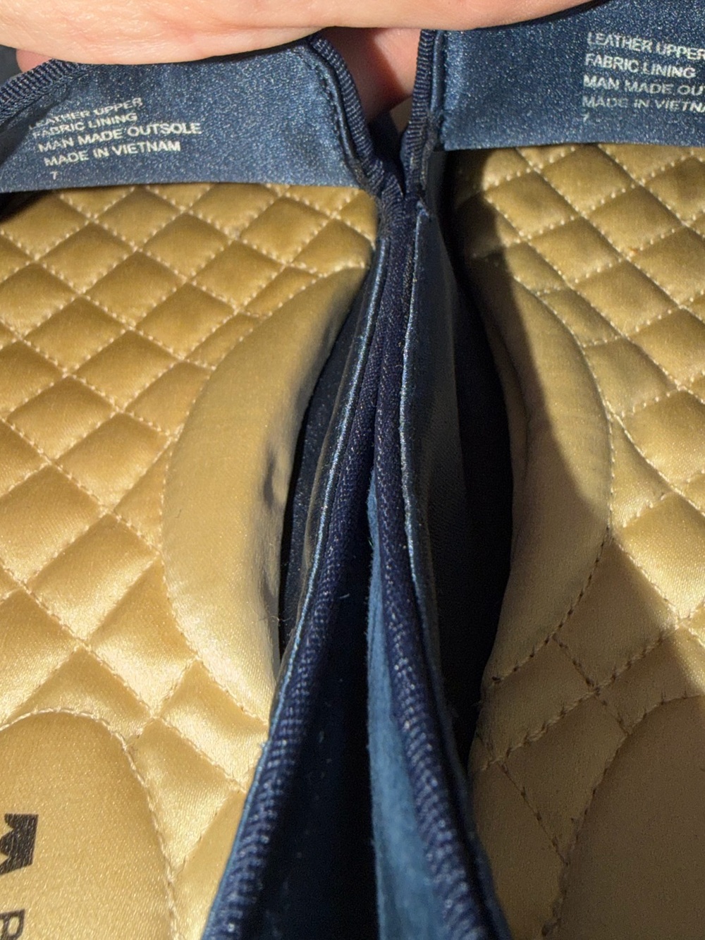 B23 Birdies Navy Suede Starling Size 7 - Picture 12 of 14
